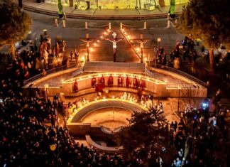 Grande successo a Pagliare del Tronto per la rappresentazione “L’uomo della croce”