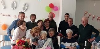Grottammare, festa per i cento anni della signora Stella Lucidi