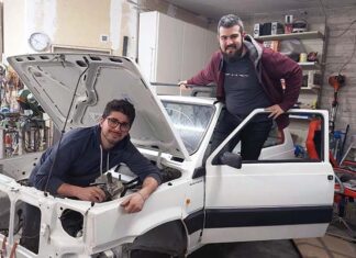 Due ragazzi fermani nel deserto del Sahara per il Panda Raid