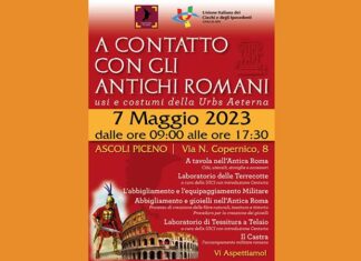 L’Uici di Ascoli si trasforma in un accampamento romano