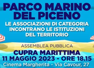 “Parco Marino del Piceno”, tavolo di confronto giovedì 11 maggio a Cupra Marittima