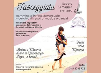 Riserva Sentina, una passeggiata con i bimbi in fasce per la Festa della Mamma