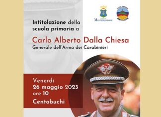 La scuola primaria di Centobuchi sarà intitolata al Generale Carlo Alberto dalla Chiesa