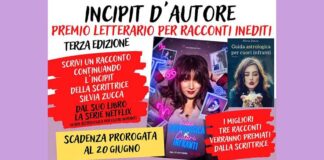 “Incipit d’autore”, terza edizione del Premio letterario con la scrittrice Silvia Zucca