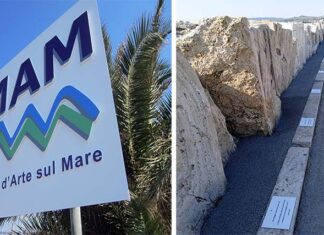 Museo d’Arte sul Mare, Cocchiaro:«Non calpestate le targhe esplicative e non ponete cibo per gatti sulle sculture»