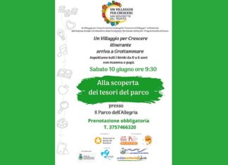 “Un Villaggio per Crescere” arriva al Parco dell’Allegria di Grottammare