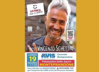 Il “Prof. più social d’Italia” Vincenzo Schettini il 19 luglio a Monteprandone