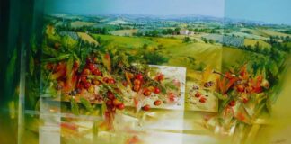 Le “Armonie e Suggestioni” di Giuseppe Alesiani in mostra a Cossignano