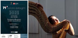 Ripatransone, un concerto d’arpa per salutare l’alba dal Colle San Niccolò