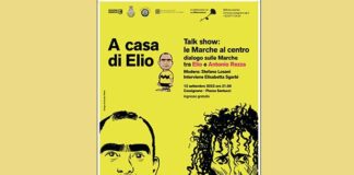 “A casa di Elio”, dialogo sulle Marche tra Elio e Antonio Rezza a Cossignano