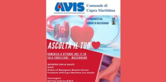 “Ascolta il tuo cuore”, incontro dell’Avis di Cupra a Massignano. Sarà presente il cardiologo Pezzuoli