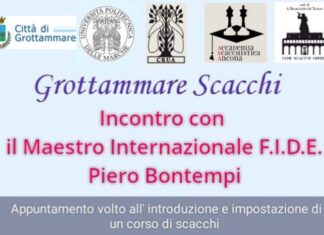 Il Maestro Internazionale di Scacchi Piero Bontempi a Grottammare