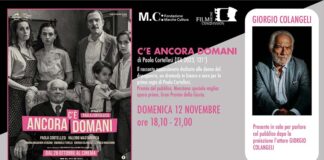 Giorgio Colangeli, interprete di “C’è ancora domani” di Paola Cortellesi, ospite al Cinema Margherita di Cupra