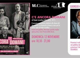 Giorgio Colangeli, interprete di “C’è ancora domani” di Paola Cortellesi, ospite al Cinema Margherita di Cupra