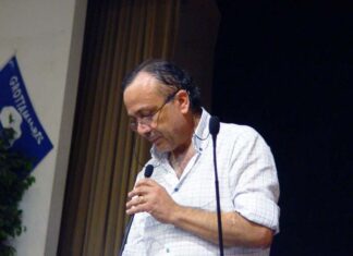 Grottammare ricorda Peppino Impastato, incontro con il fratello Giovanni a Palazzo Ravenna Giovanni Impastato a Grottammare nel 2005