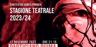 “Partigiano Piuma” apre il 17 novembre la stagione teatrale al Cineteatro San Filippo Neri