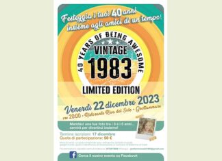 “La Reunion dei 40enni di Grottammare”, ultimi giorni per partecipare alla cena di solidarietà