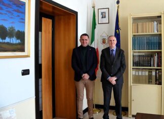 Ascoli, incontro in Provincia tra il nuovo Prefetto Copponi e il Presidente Loggi