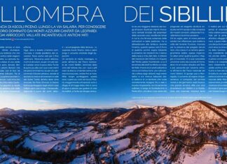 Il Piceno e i Sibillini su “La Freccia” grazie al lavoro del fotografo sambenedettese Emanuele Santori