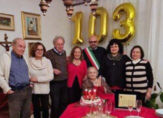 Ripatransone in festa per i 103 anni di Maolina Gabrielli