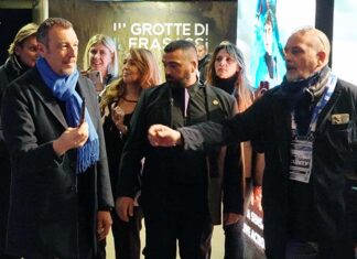 Le Grotte di Frasassi al Festival di Sanremo, inaugurati gli spazi dedicati al suggestivo spazio naturalistico
