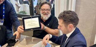 Russell Crowe riceve dal sindaco Marco Fioravanti la cittadinanza onoraria di Ascoli Piceno