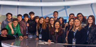La classe 5E del Liceo Scientifico “Rosetti” in visita alla sede Rai di Ancona