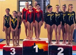 Asd Ginnastica MaMoTi, primo posto nella classifica Silver LB categoria Juniores