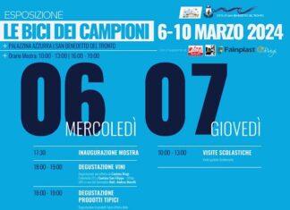 “Le bici dei campioni”, mostra in Palazzina Azzurra in attesa della Tirreno-Adriatico