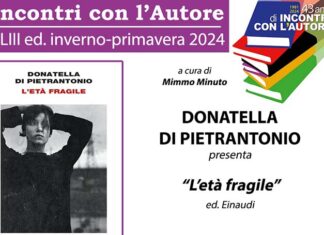 Incontri con l’autore, Donatella Di Pietrantonio presenta “L’età fragile” all’Auditorium Tebaldini di San Benedetto