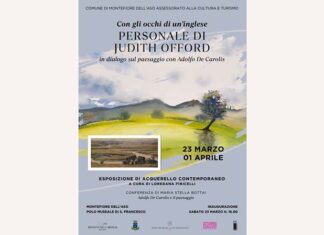 Montefiore dell’Aso, personale di Judith Offord in dialogo sul paesaggio con Adolfo De Carolis