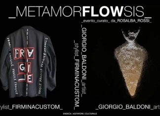 “Metamorflowsis”, le opere dell’artista Giorgio Baldoni dialogano con le creazioni di Firminacustom