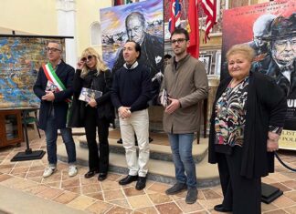 “Never surrender”, inaugurata la mostra di Mario Vespasiani al Museo Churchill di Montemaggiore al Metauro