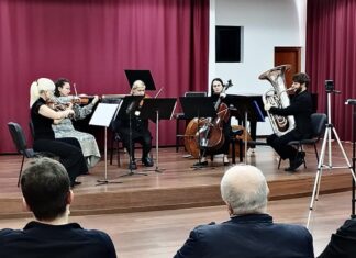 Applausi per il concertista marchigiano Gianmario Strappati all’Università delle Arti di Tirana