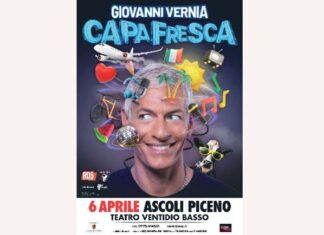 “Capa Fresca”, Giovanni Vernia in scena il 6 aprile al Ventidio Basso di Ascoli