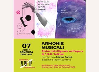 “Armonie Musicali – Divine intelligenze nell’opera di J.R.R. Tolkien”, con Arianna Parissi a Grottammare