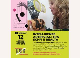 “Intelligenze artificiali tra sci-fi e realtà”, il 12 aprile con Raffaella Folgieri all’Ospitale di Grottammare