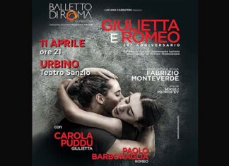 Danzando per le Marche, il Balletto di Roma in scena con “Giulietta e Romeo” al Teatro Sanzio di Urbino