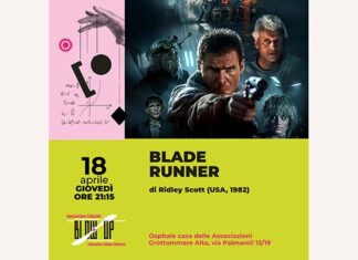 “Blade Runner” di Ridley Scott, proiezione il 18 aprile all’Ospitale di Grottammare