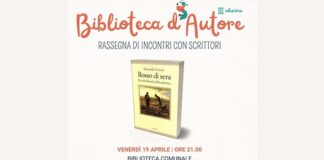 “Biblioteca d’Autore”, Donatella Ferretti presenta il libro “Rosso di sera” a Cupra Marittima