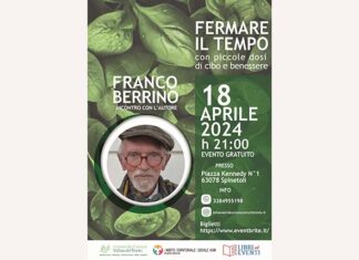 Spinetoli, il 18 aprile incontro con Franco Berrino nella Sala Parrocchiale Don Paolo Rossi