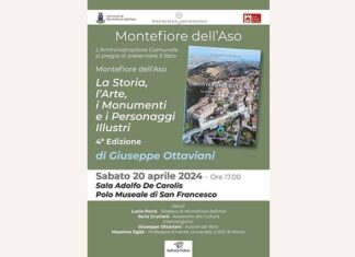 “Montefiore dell’Aso. La storia, l’arte, i monumenti e i personaggi illustri”: il 20 aprile presentazione del libro di Giuseppe Ottaviani