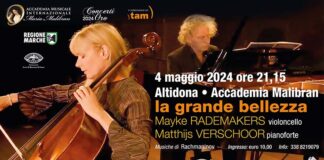 Concerti Oro, alla Malibran omaggio a Rachmaninov con il duo Rademakers-Verschoor