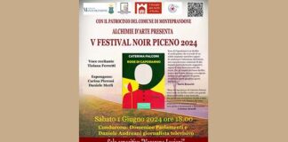 Festival Noir Piceno, inaugurazione a Centobuchi con “Rose di Capodanno” di Caterina Falconi