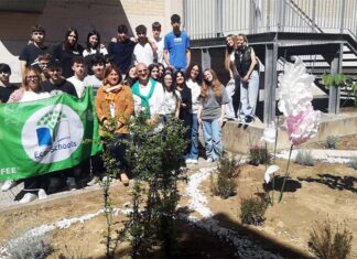 San Benedetto, il Liceo Rosetti inaugura il “Giardino della biodiversità” e conferma la sua vocazione green