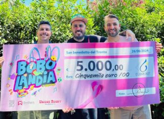 Bobolandia, donati 5.000 euro a EubreastEts per sostenere la ricerca