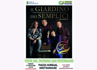 Grottammare, Festa di San Paterniano con “Il Giardino dei Semplici” in concerto e fuochi pirotecnici