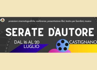“Serate d’Autore” a Castignano: dal 16 al 20 luglio incontri letterari, storici e cinematografici. Ecco il programma