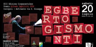 Premio Impullitti 2024 per la carriera al Maestro Egberto Gismonti. Appuntamento il 20 luglio a Corropoli