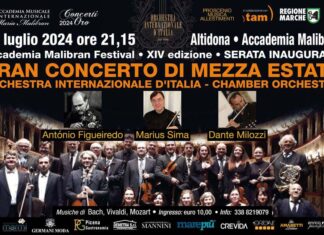 Accademia Malibran Festival, “Gran Concerto di mezza Estate” con l’Orchestra Internazionale d’Italia – Chamber Orchestra